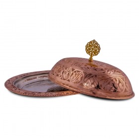 OYMA BAKIR SUNUMLUK KAYIK 40 CM